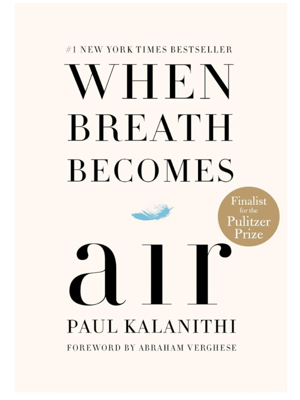 Hardcover Book | When Breath Becomes Air